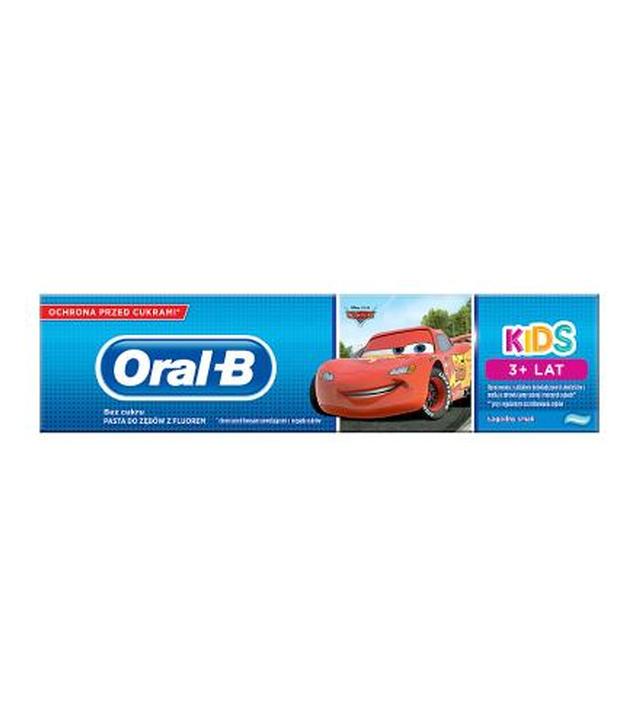 Oral-B Pasta do zębów Frozen & Cars 3+ - 75 ml - cena, opinie, skład