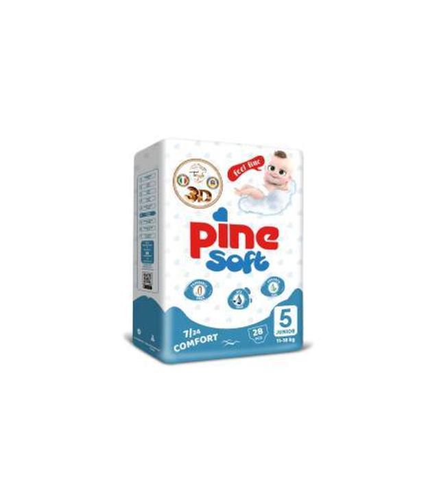 Pine Soft Pieluchy junior 5 (11-18 kg), 28 sztuk