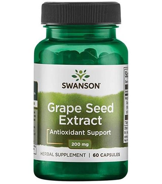 SWANSON Grapeseed Extract - 60 kaps.