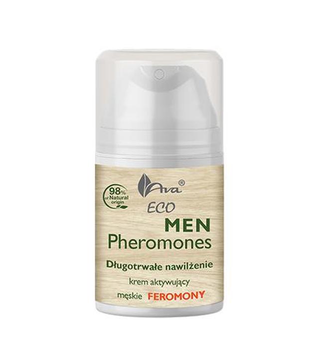 Ava Eco Men Pheromones Krem nawilżający aktywujący męskie feromony, 50 ml, cena, opinie, stosowanie - ważny do 2025-08-31