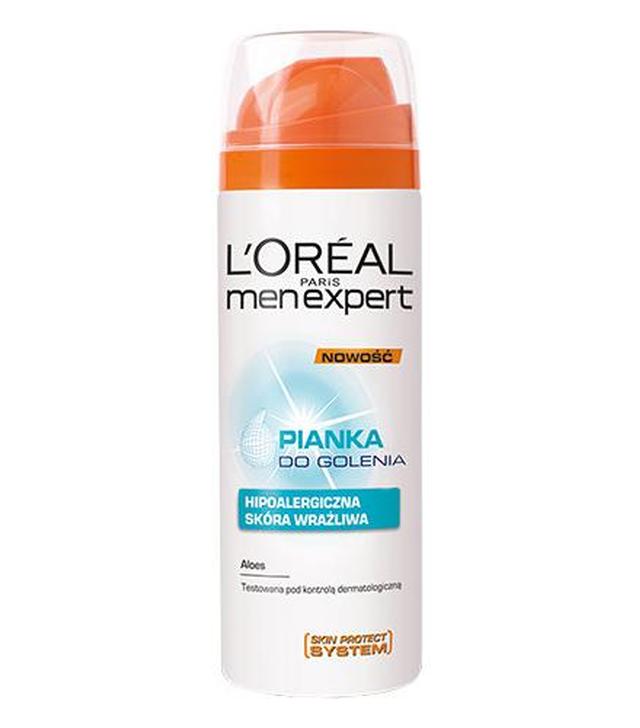 L'Oreal Men Expert Hydra Sensitive Pianka do golenia - 200 ml - cena, opinie, właściwości