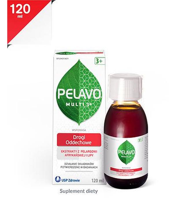 PELAVO MULTI 3+ Syrop - 120 ml