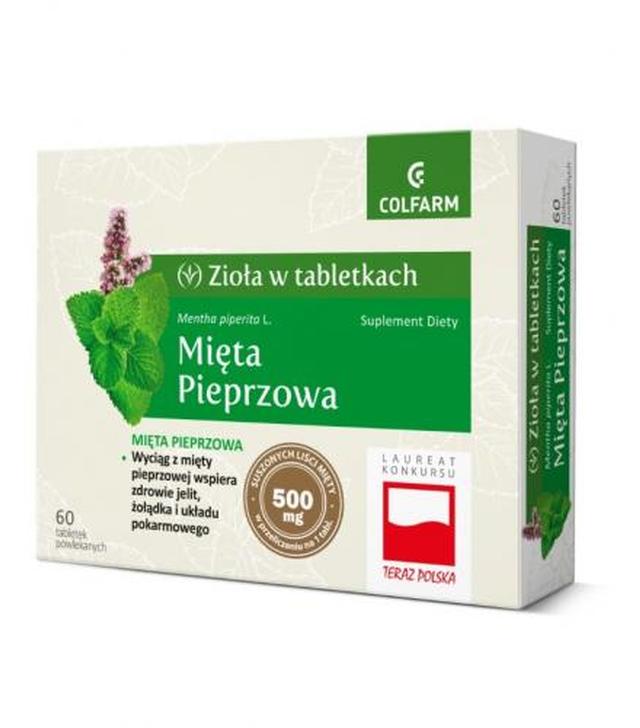 Colfarm Mięta Pieprzowa, 60 tabletek