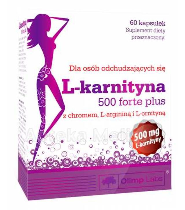 OLIMP L-KARNITYNA 500 FORTE PLUS - 60 kaps. - ważny do 2025-07-10