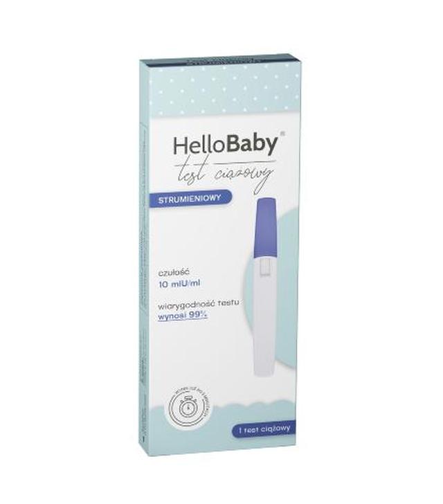 HelloBaby test ciążowy strumieniowy, 1 sztuka