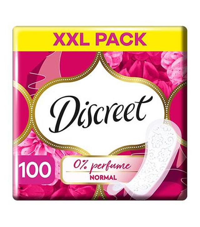Discreet 0% Perfume Normal Wkładki higieniczne, 100 sztuk
