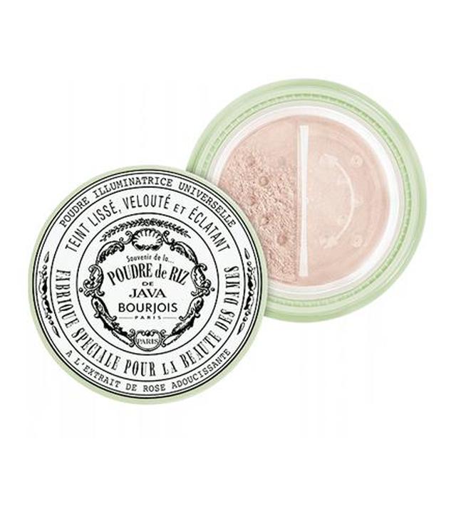BOURJOIS Poudre De Riz De Java Rozświetlający Sypki Puder Do Twarzy - 3,5 g - cena, opinie, właściwości - ważny do 2025-06-30