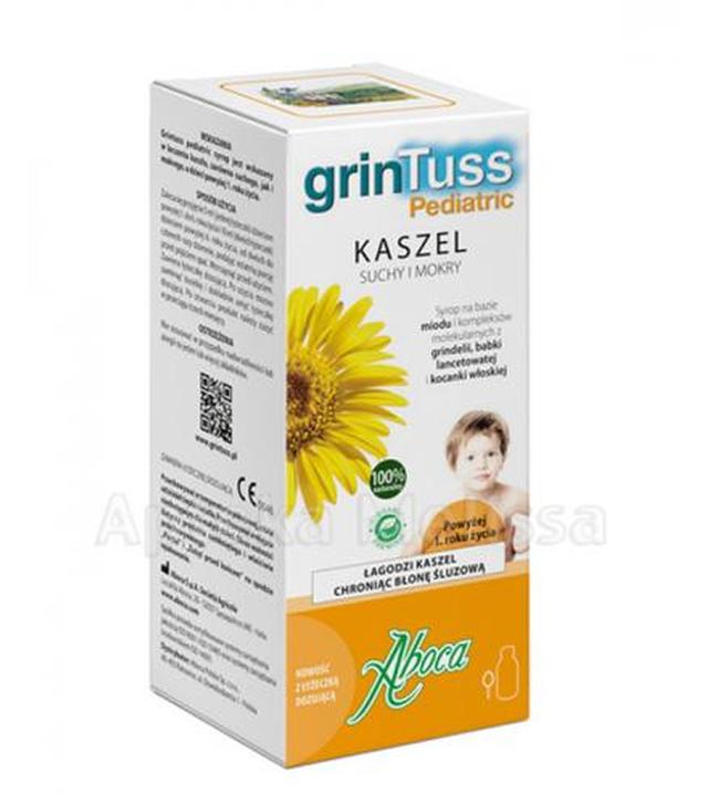 GRINTUSS PEDIATRIC Syrop dla dzieci na kaszel suchy i mokry, 128 g