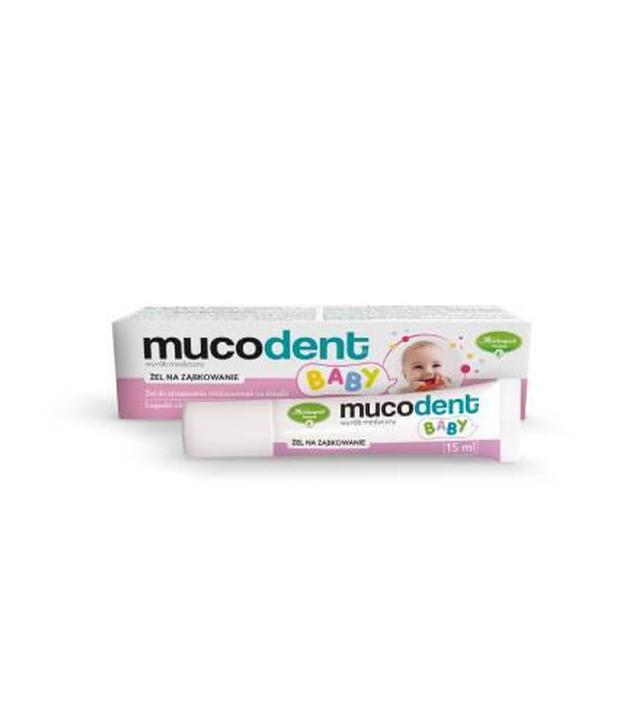Herbapol, Mucodent Baby, Żel na ząbkowanie, 15 ml
