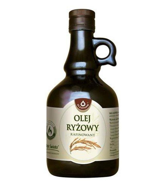 Oleofarm Olej ryżowy rafinowany - 500 ml - cena, opinie, właściwości - ważny do 2025-10-31
