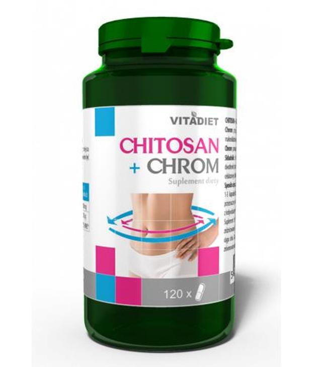 VITADIET Chitosan + Chrom - 120 kaps.