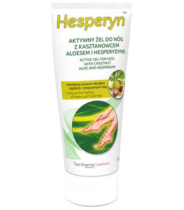 Hesperyn Aktywny żel do nóg z kasztanowcem, aloesem i hesperydyną - 240 ml