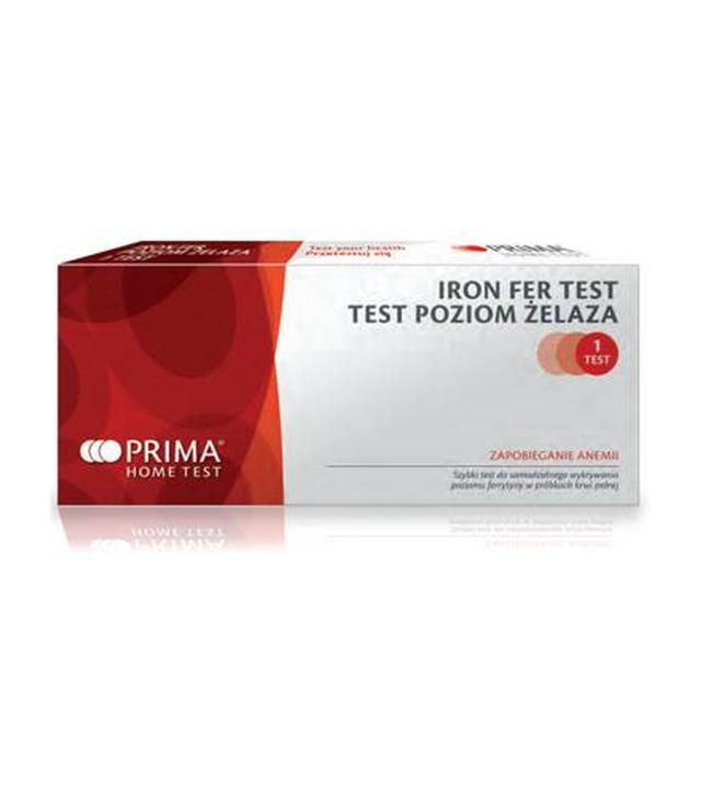 Test Anemia niedobór żelaza, 1 sztuka - ważny do 2024-04-30