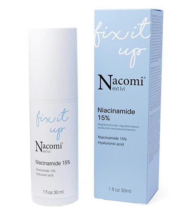 Nacomi Next level Aktywne serum do twarzy Niacynamidy 15% - 30 ml - cena, opinie, skład