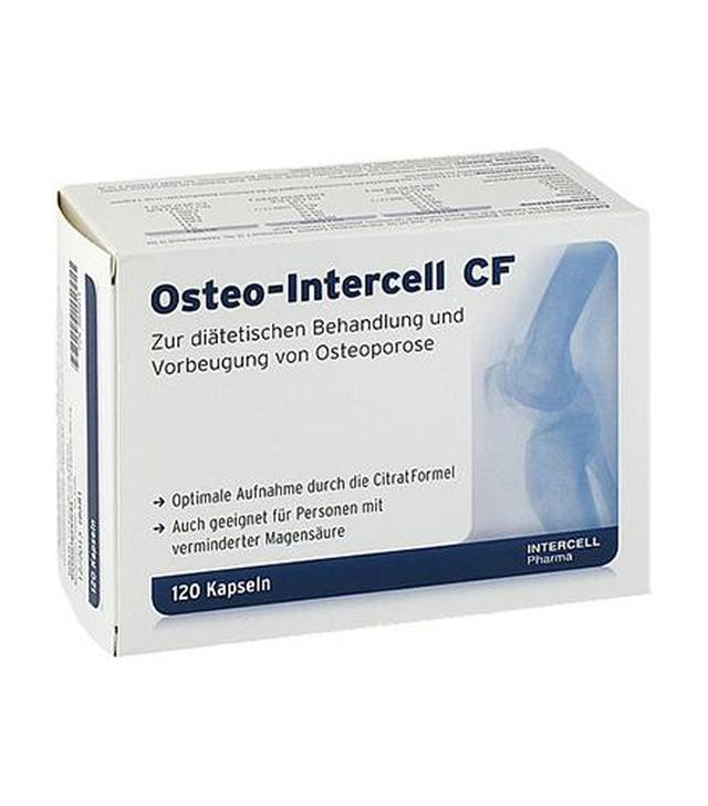 Mitopharma Osteo-Intercell CF - 120 kaps. - cena, opinie, dawkowanie